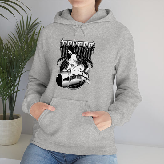 Bomb chick Tattoo Hoodie