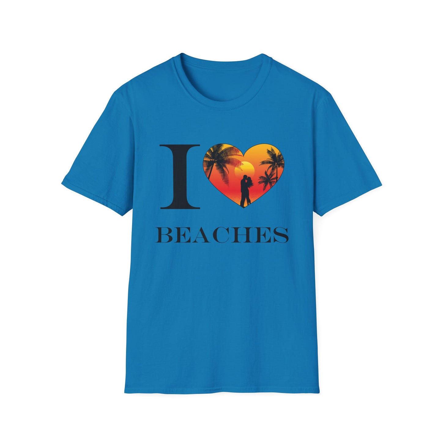 I Love Beaches T-Shirt