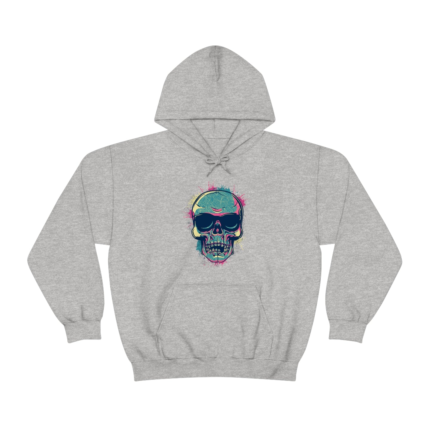 South Beach Skull Hoodie