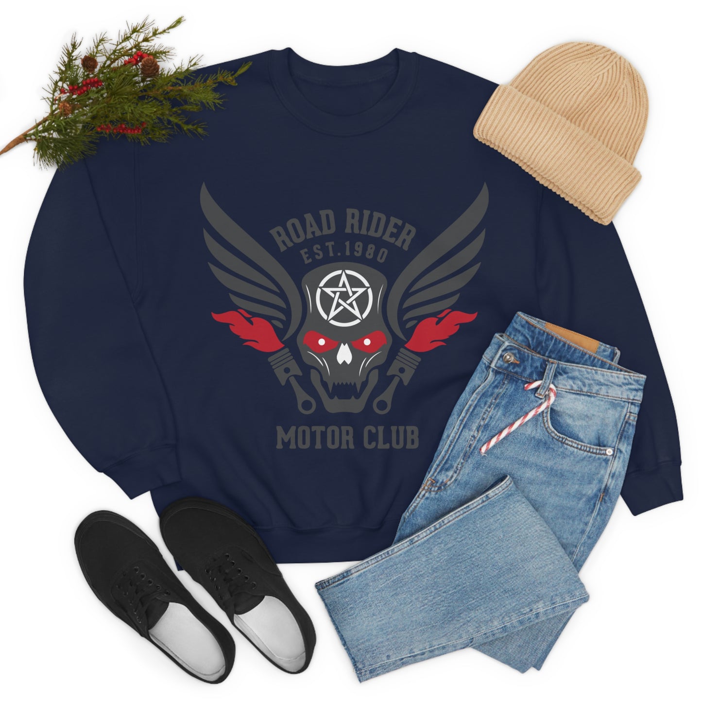 motor club Road rider Crewneck Sweatshirt