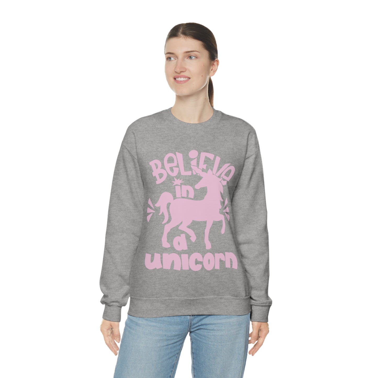 Believe in a unicorn Crewneck Sweatshirt