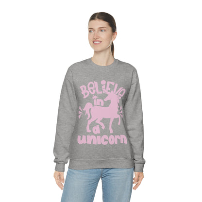 Believe in a unicorn Crewneck Sweatshirt