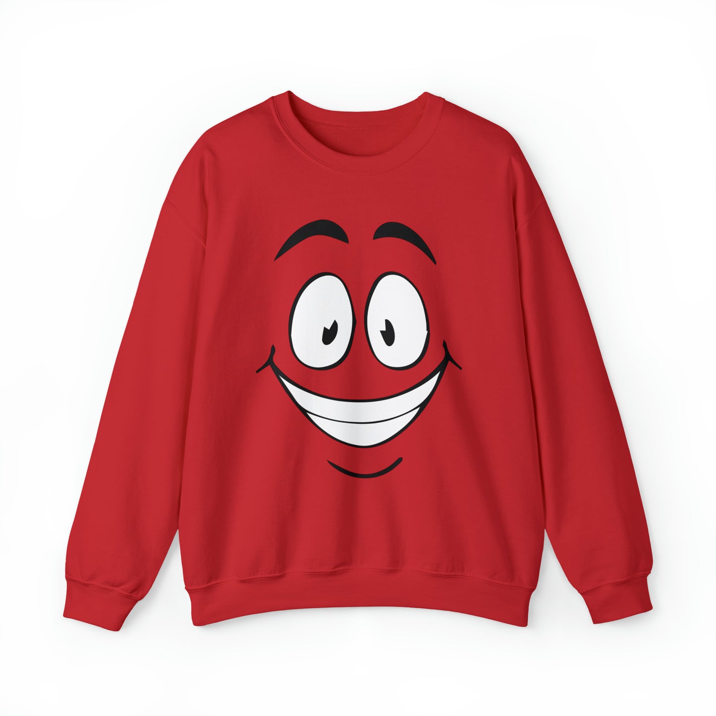 Big smile face Crewneck Sweatshirt