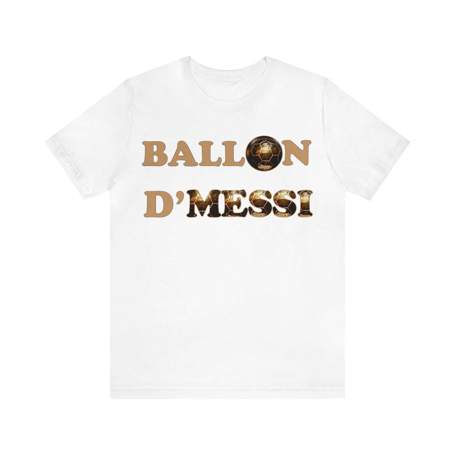 Ballon D'Messi Unisex Tee shirt