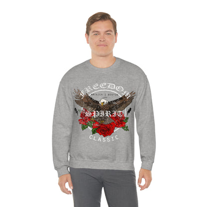 Freedom Spirit Eagle Crewneck Sweatshirt