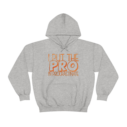 I Put the PRO in Procrastinate Hoodie