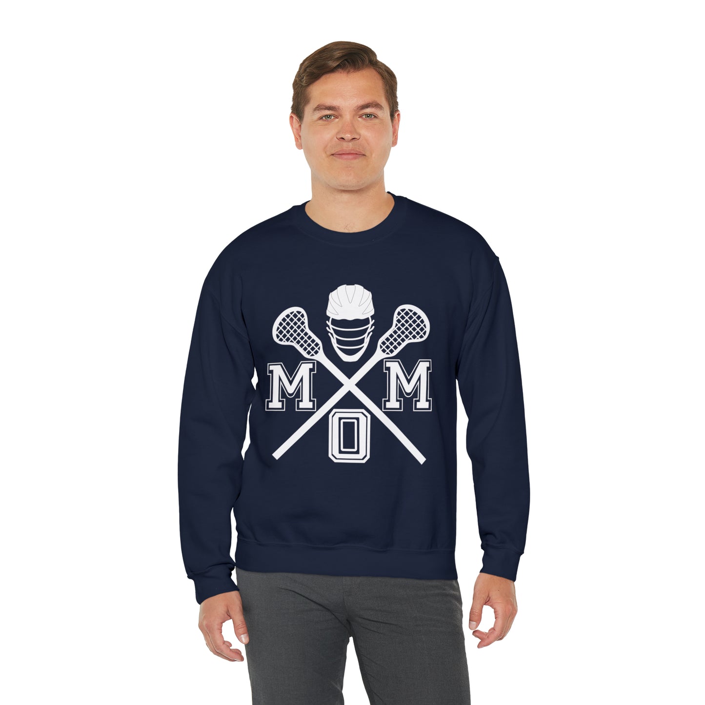 Lacrosse Mom Crewneck Sweatshirt