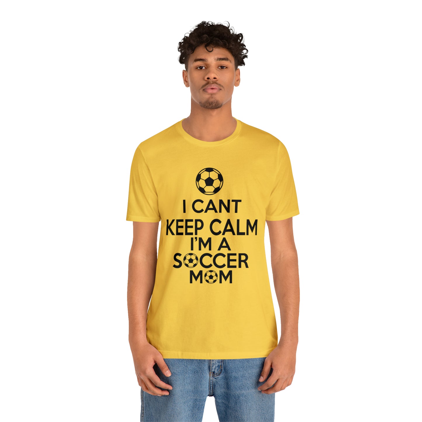 I can't keep calm I'm a soccer mom T-Shirt