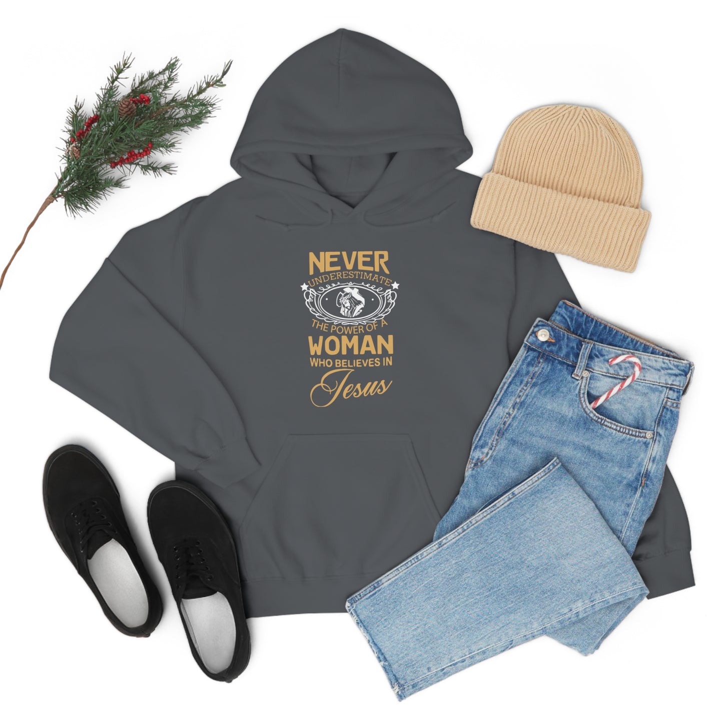 Never underestimate a woman Hoodie