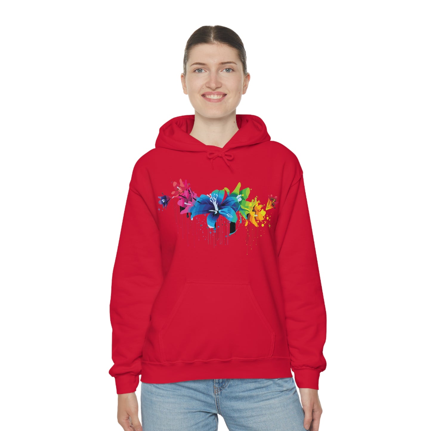 Beautiful colorful flowers Hoodie