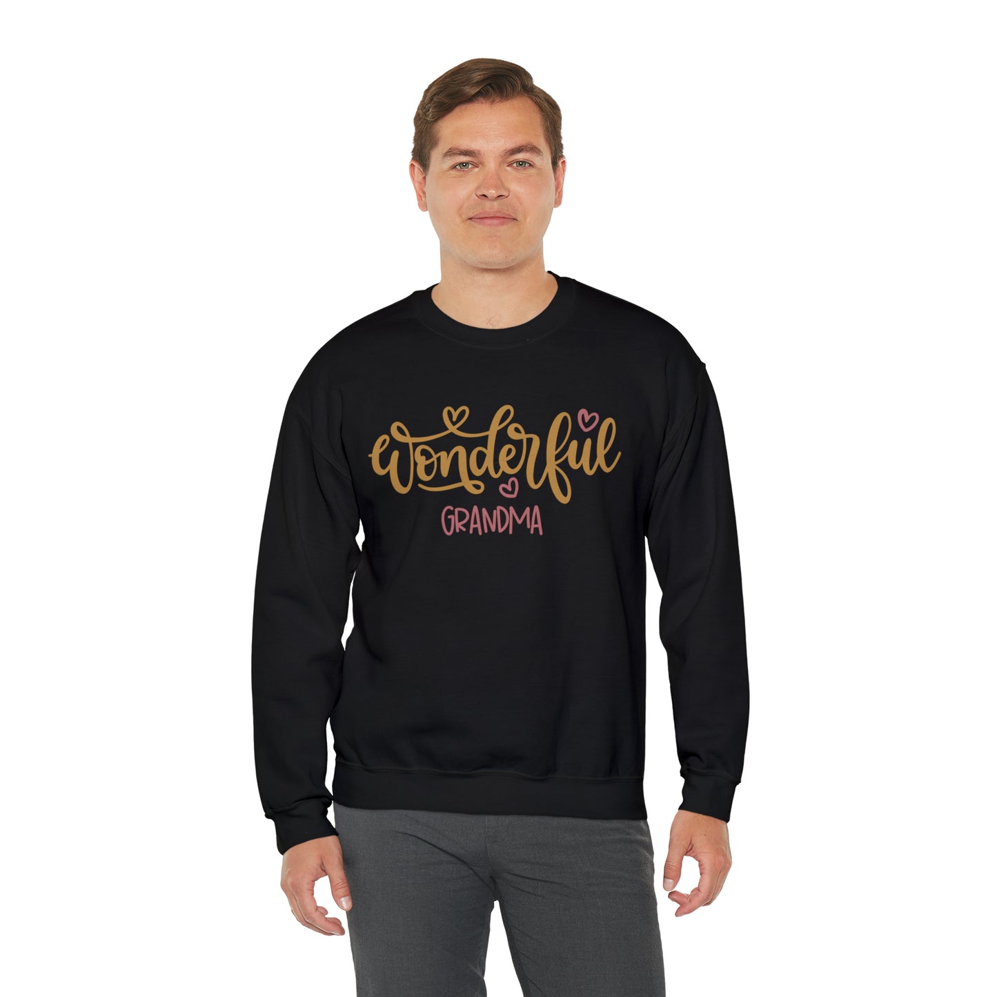 Wonderful_Grandma Crewneck Sweatshirt