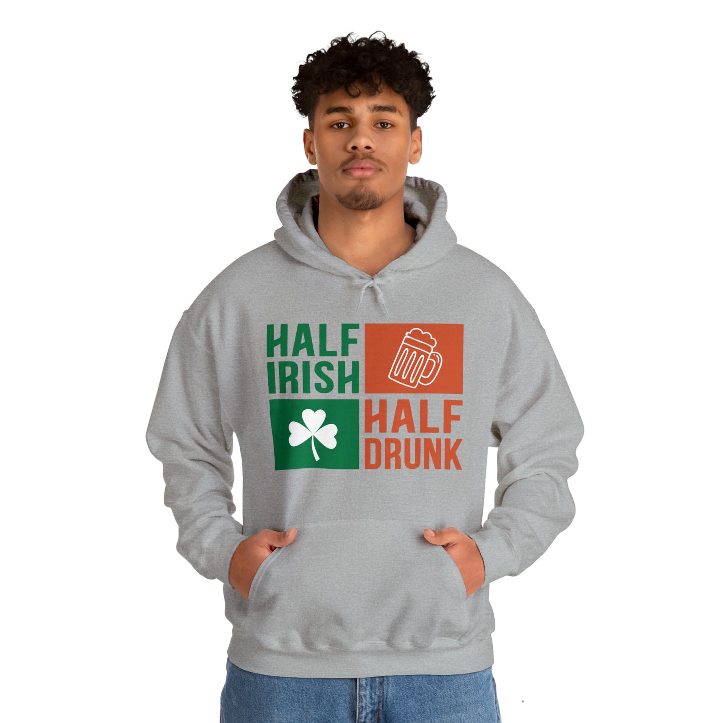 Half Irish half drunk Hoodie