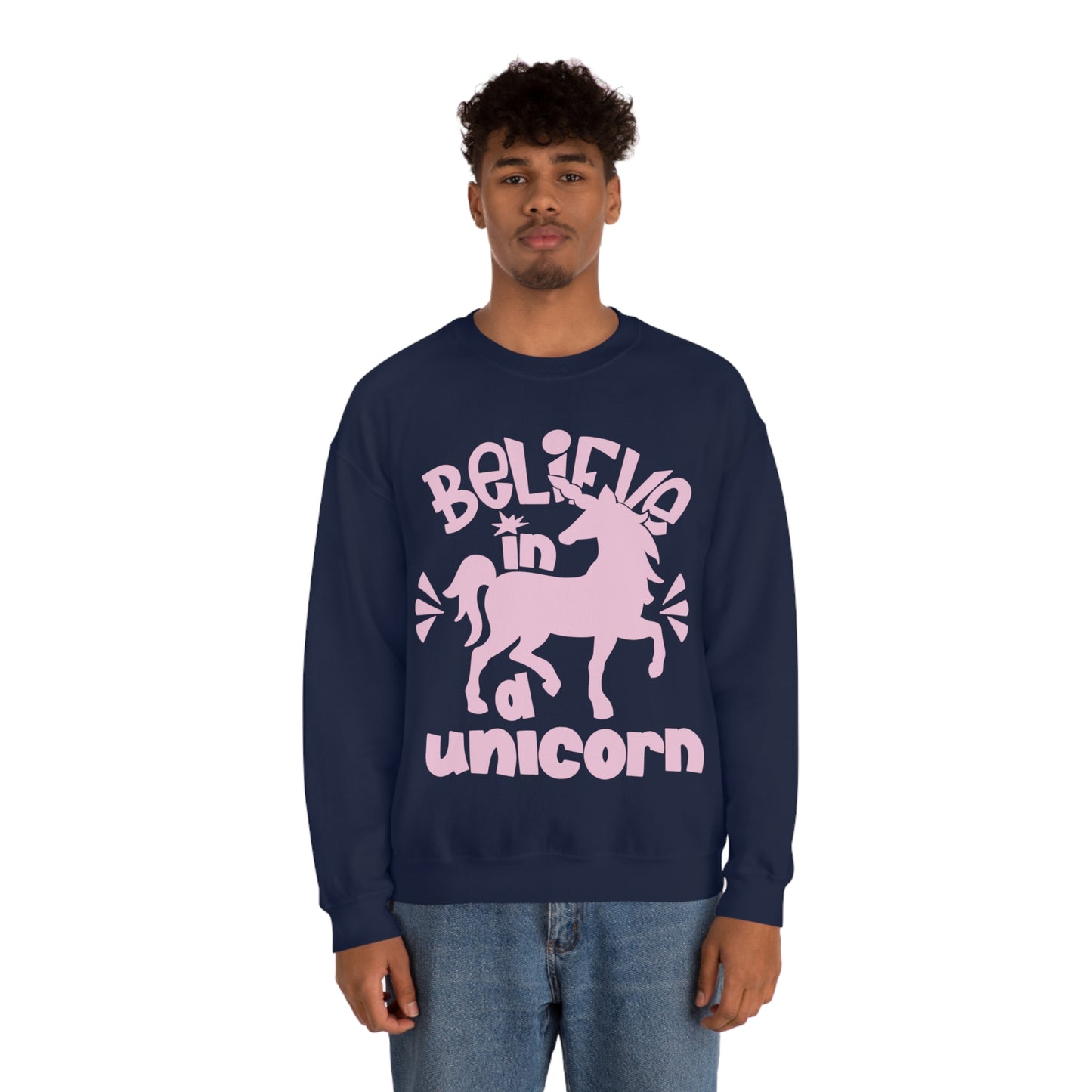 Believe in a unicorn Crewneck Sweatshirt