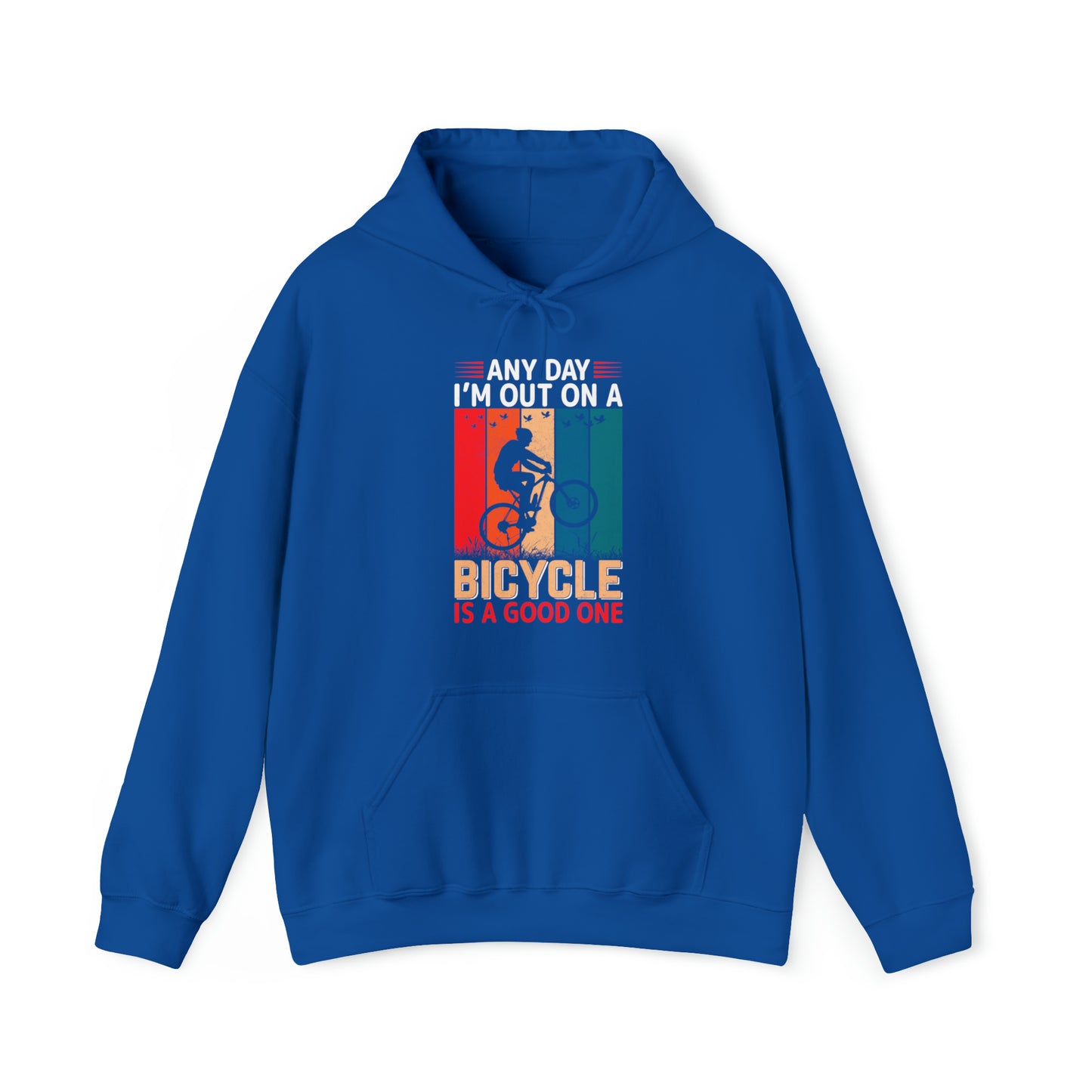 Any day in my bicycle is a good day vintage Hoodie