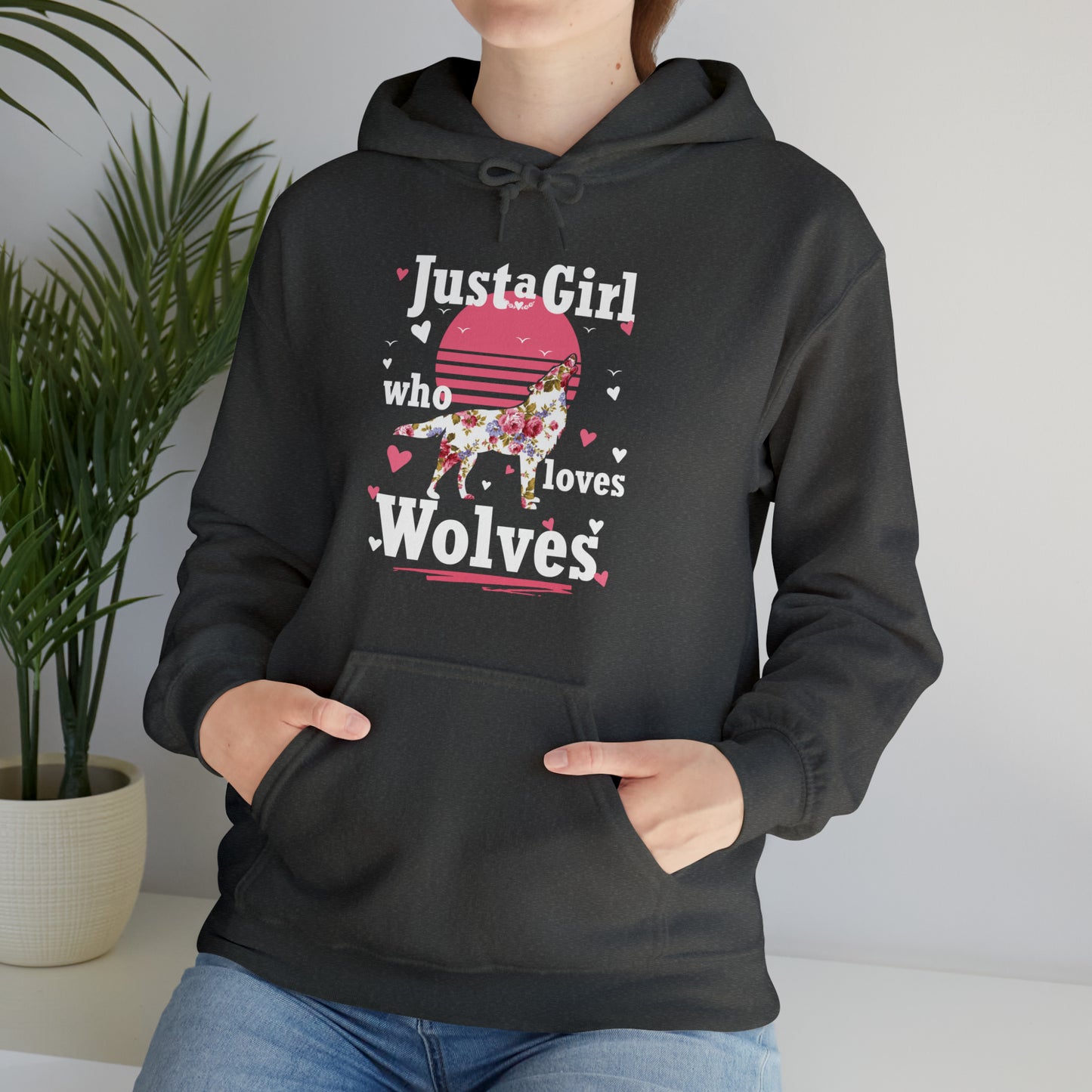 Just A Girl Who Loves Wolves Hoodie