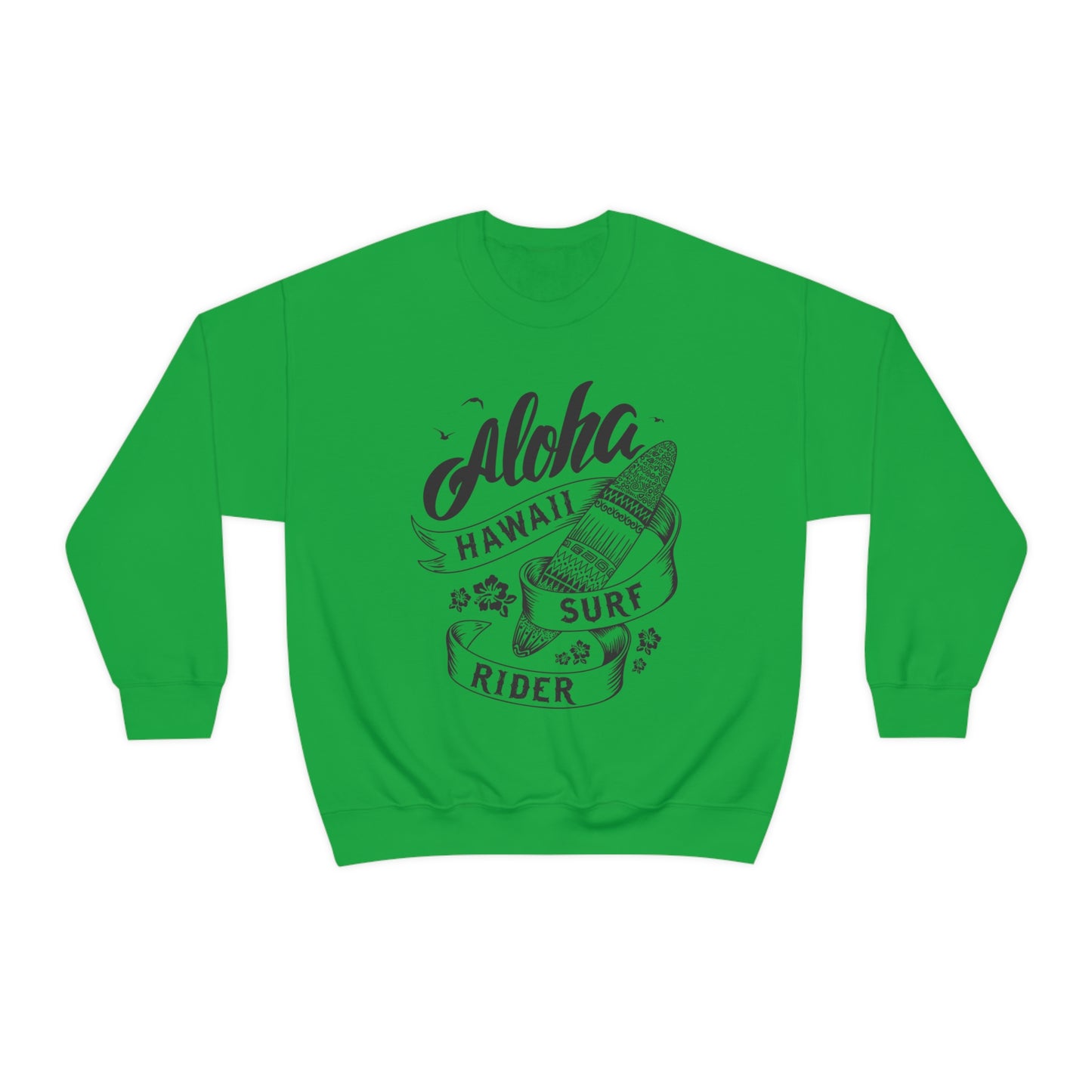 Hawaii Surf Rider Crewneck Sweatshirt