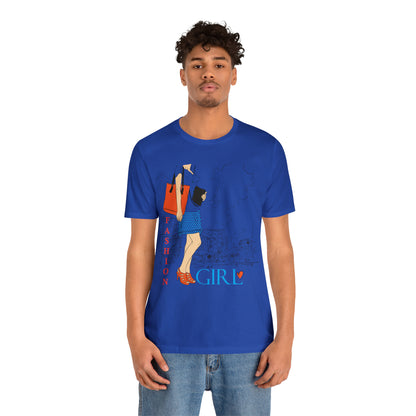 Fashion girl with a bag T-Shirt