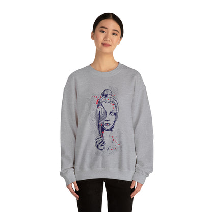 A Feather Beauty Crewneck Sweatshirt