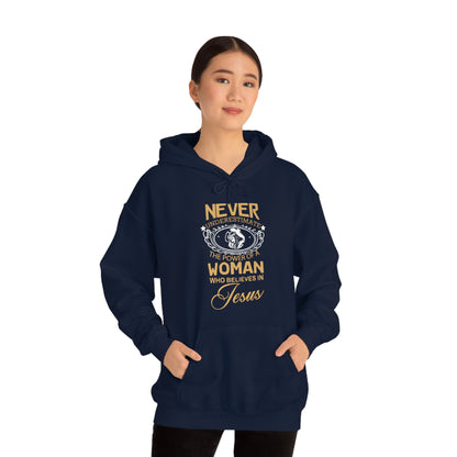 Never underestimate a woman Hoodie