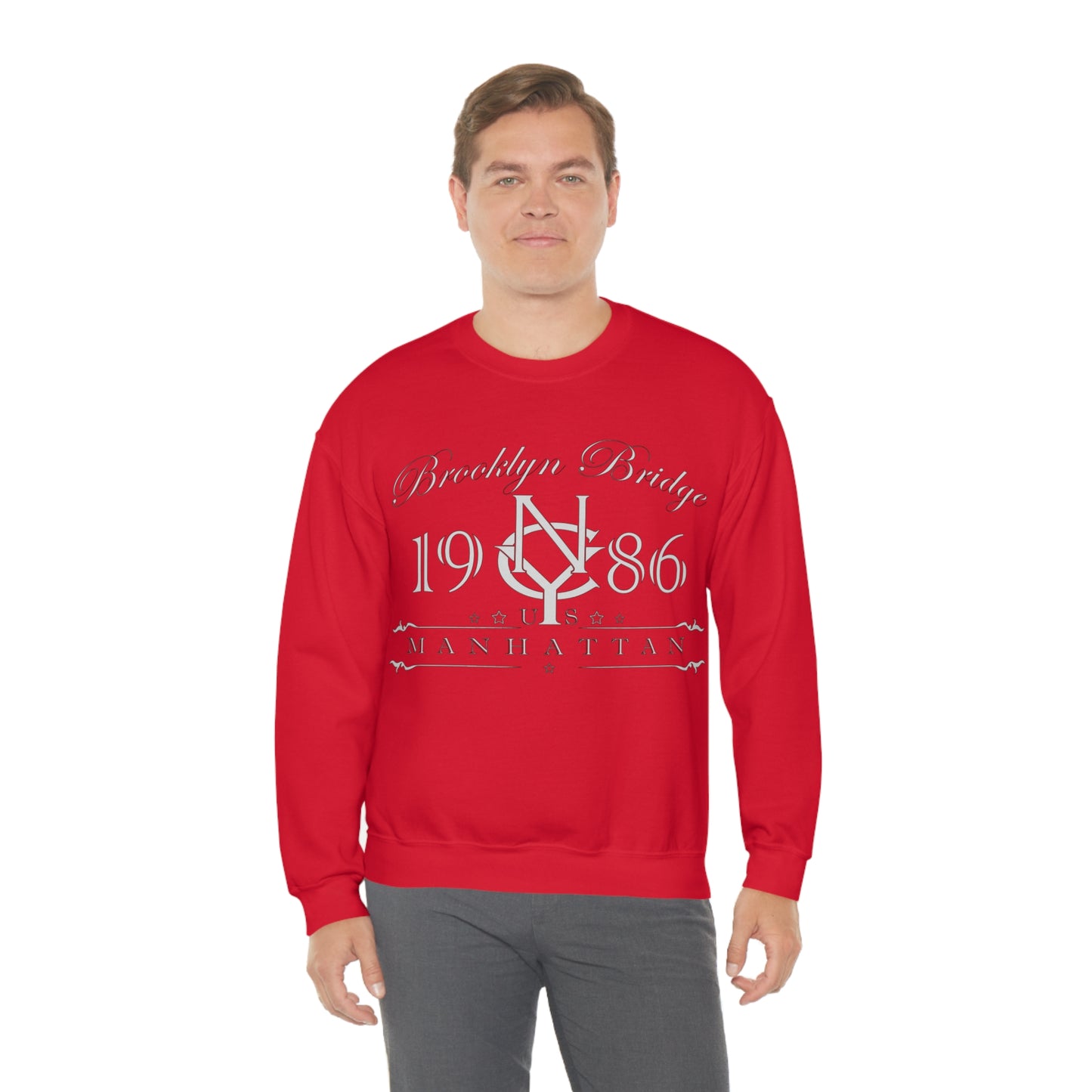 Brooklyn Bridge 86 Crewneck Sweatshirt