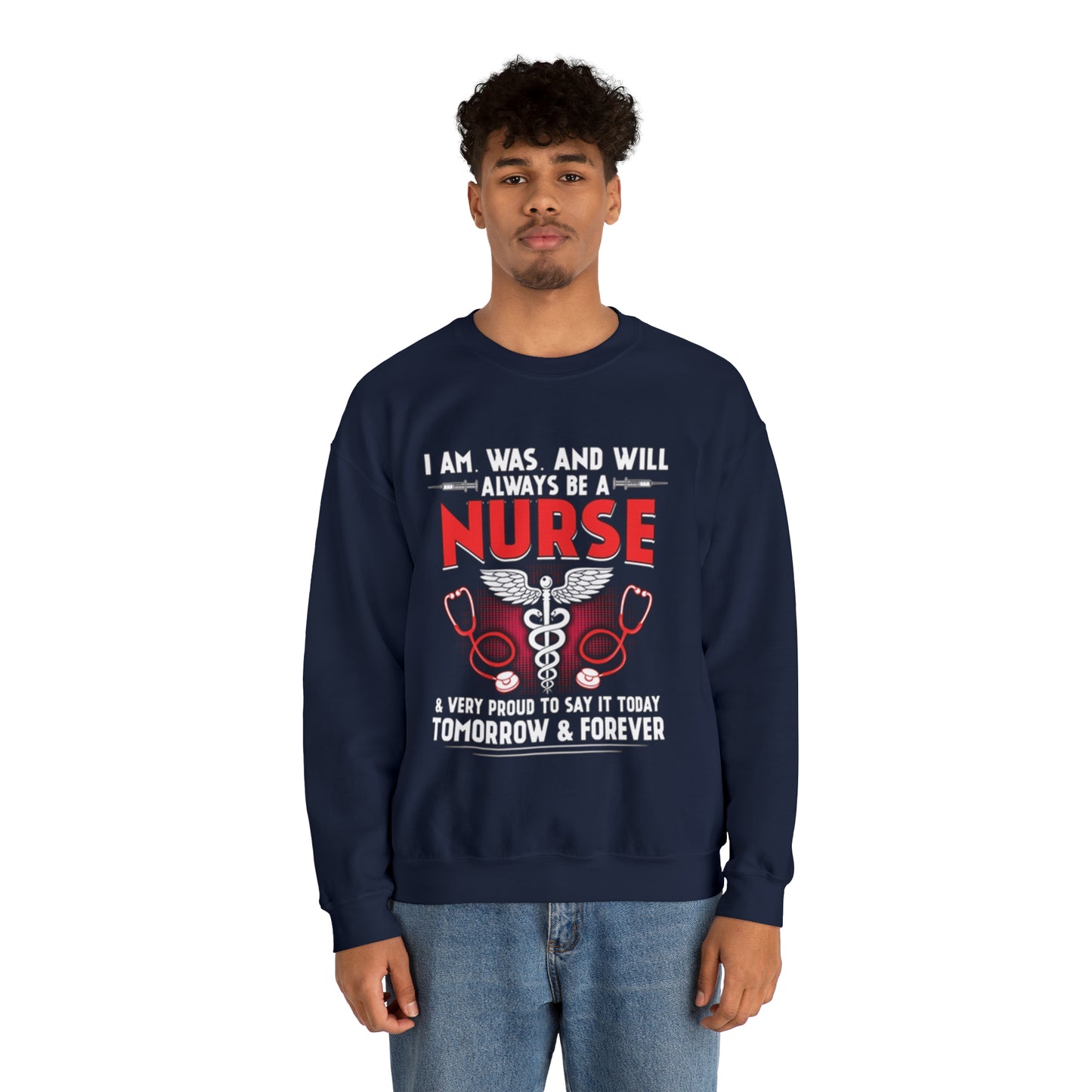 Forever a nurse Crewneck Sweatshirt