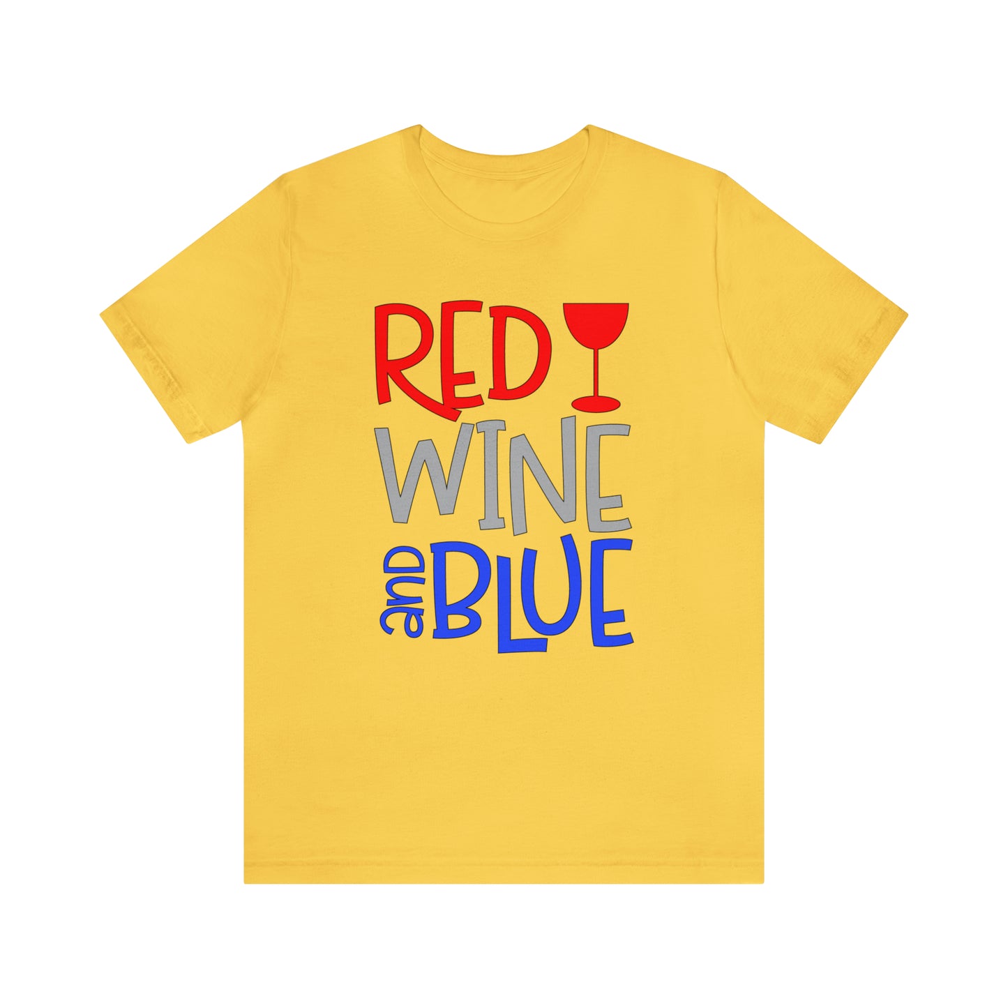 Red Wine Blue T-Shirt