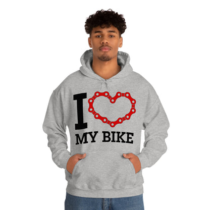 I love my bike Hoodie