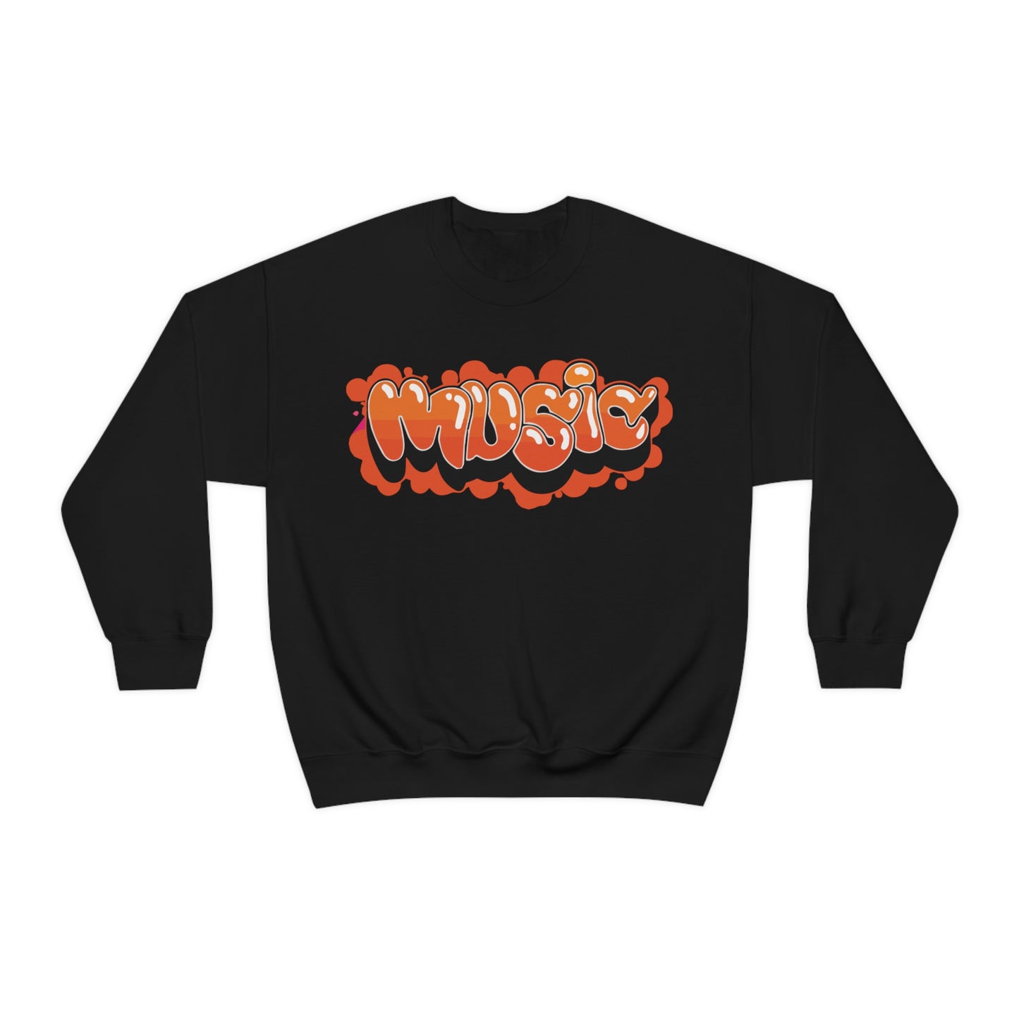 Music graffiti Crewneck Sweatshirt