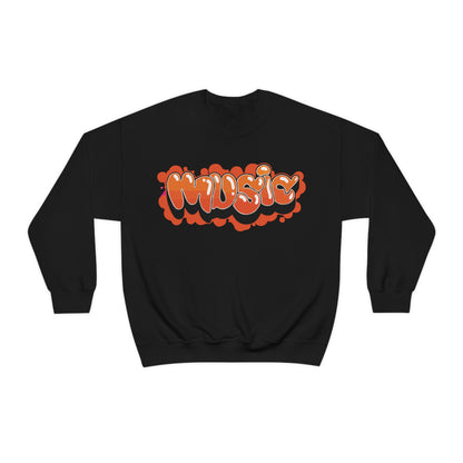 Music graffiti Crewneck Sweatshirt