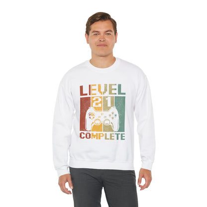 level 21 complete Crewneck Sweatshirt