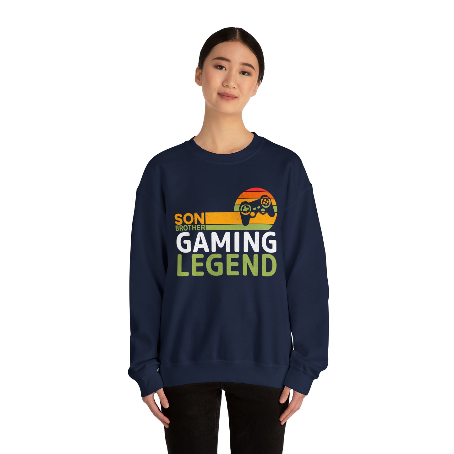 Son Brother and gaming legend vintage Crewneck Sweatshirt