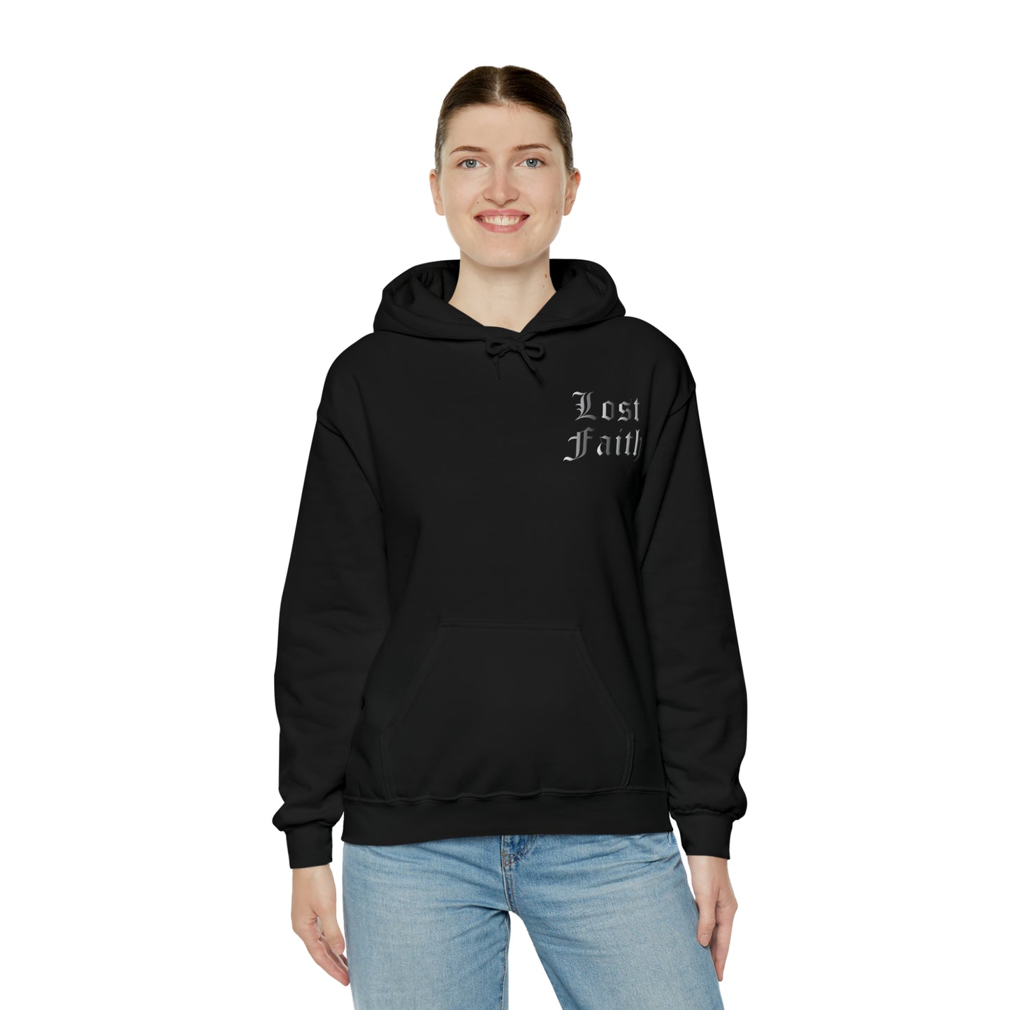 Lost faith tattoo Front and Back Hoodie