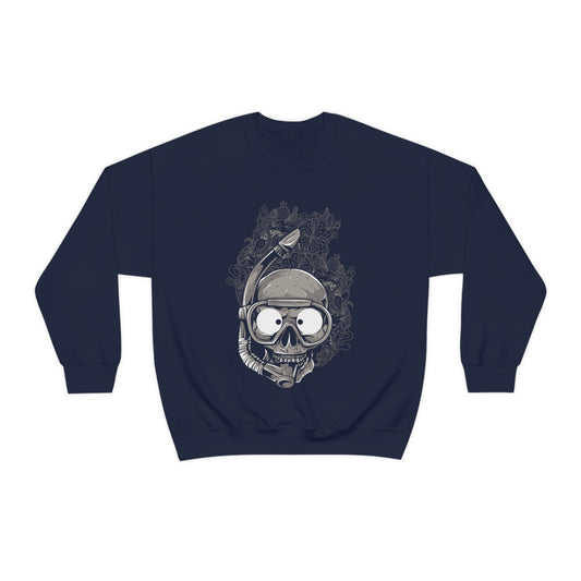 Skull Diver Crewneck Sweatshirt