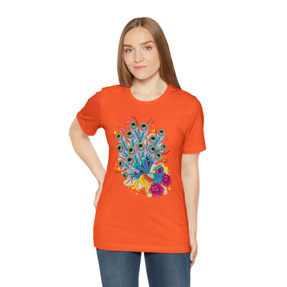 Colorful Peacock T-Shirt