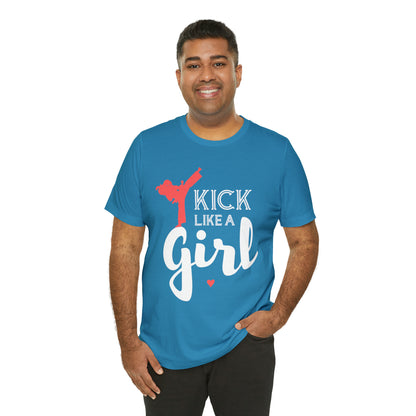 Kick Like A Girl T-Shirt