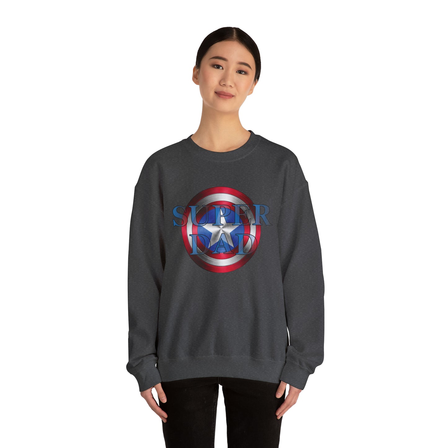 Super American dad Crewneck Sweatshirt