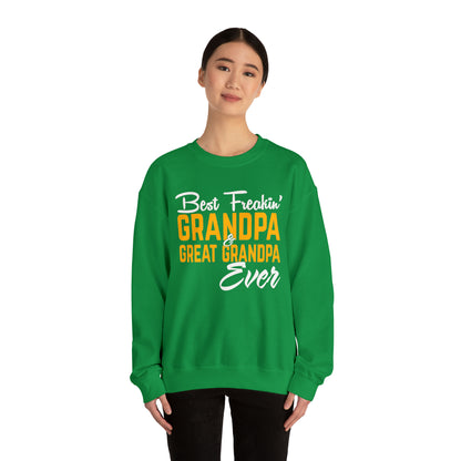 Great grandpa ever Crewneck Sweatshirt