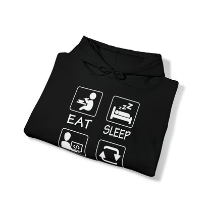 Eat sleep Code Repeat Hoodie