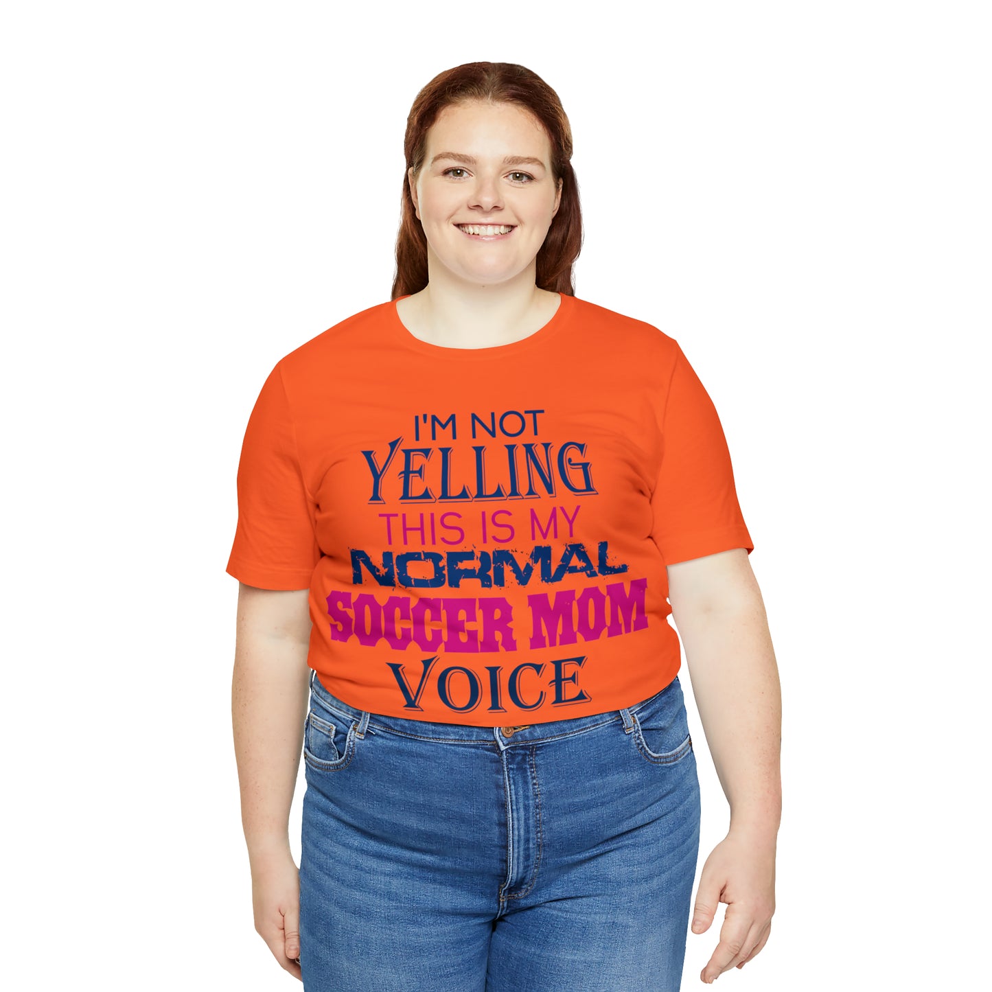 I'm not yelling I'm a normal soccer mom T-Shirt