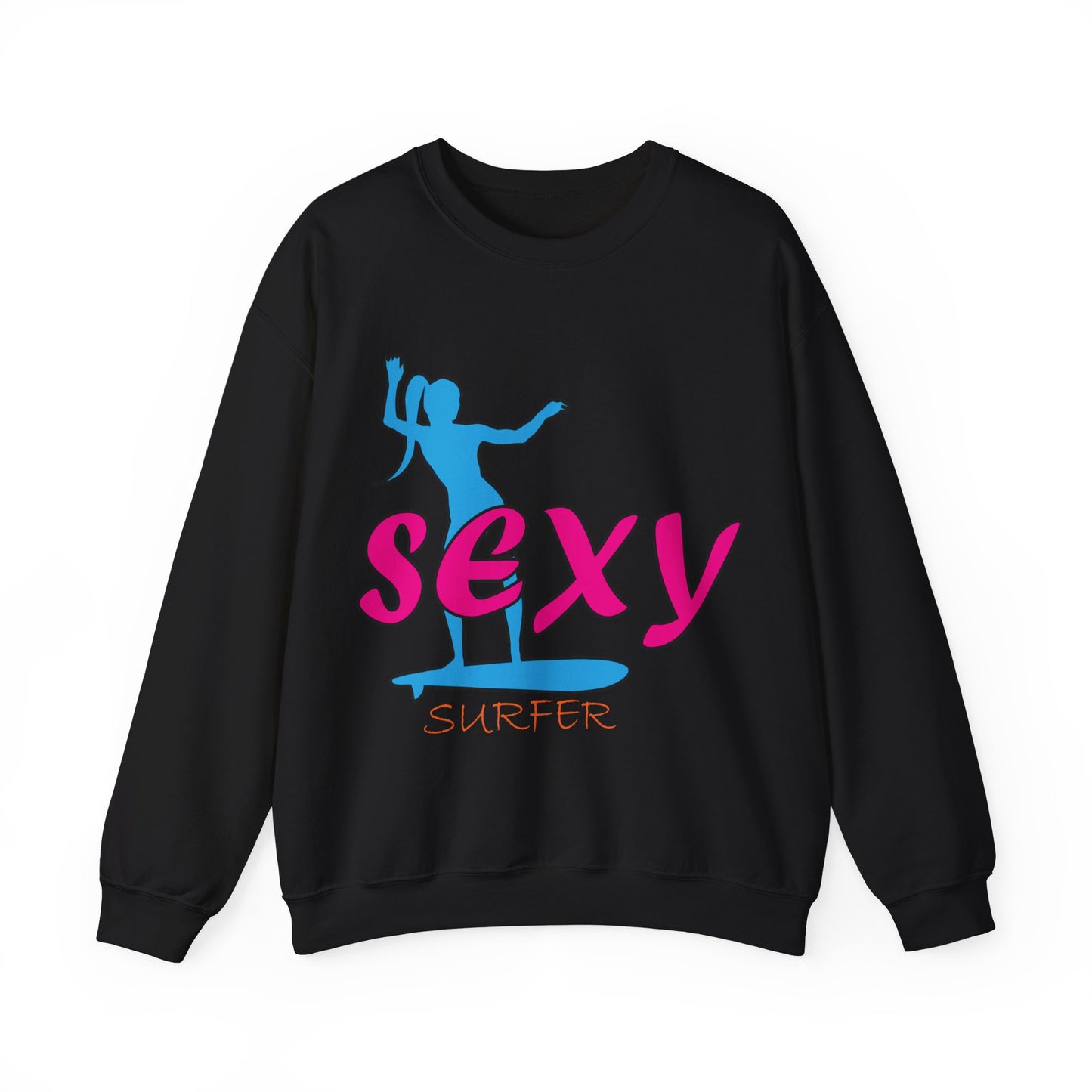 Sexy Surfer Crewneck Sweatshirt