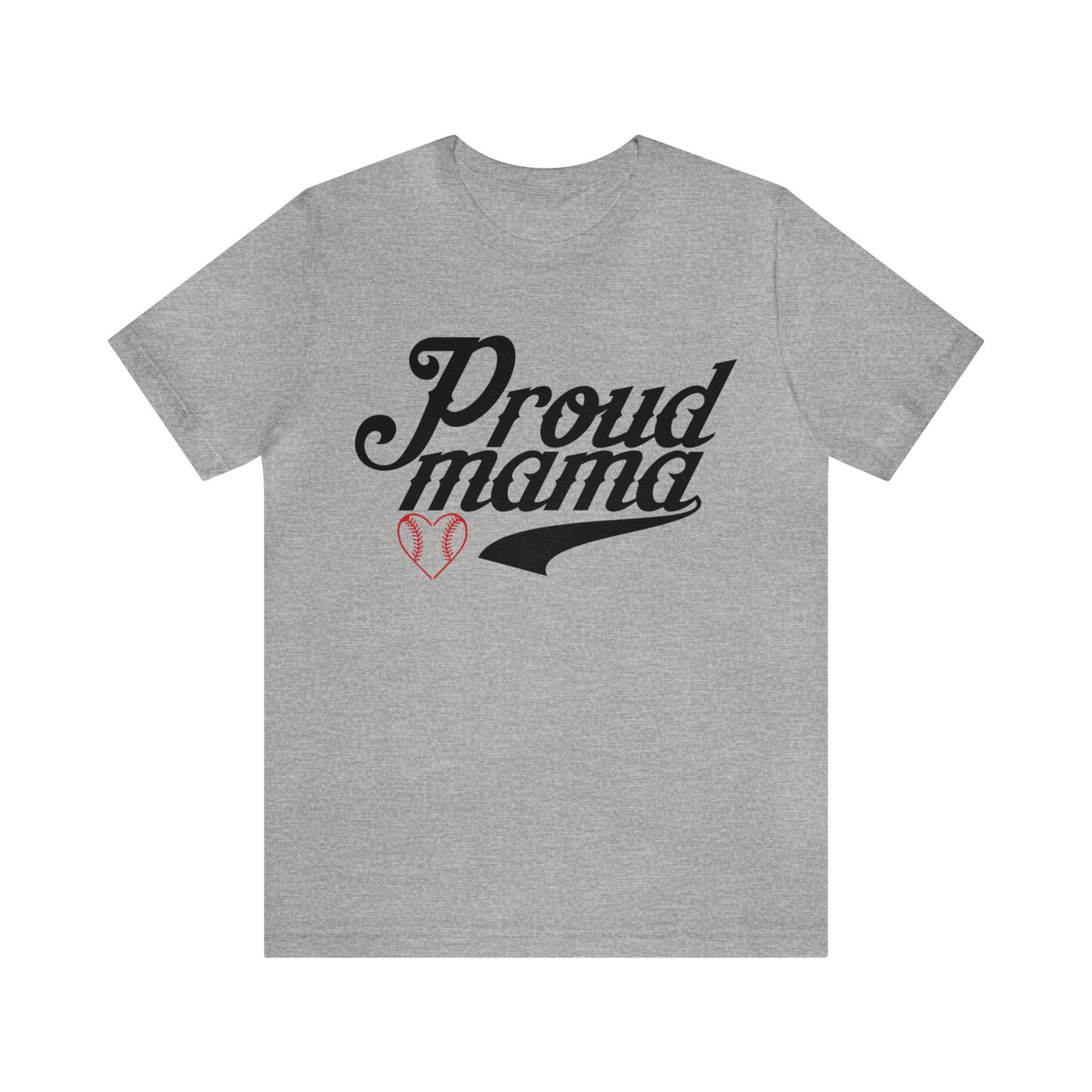 Proud Baseball Mama T-Shirt