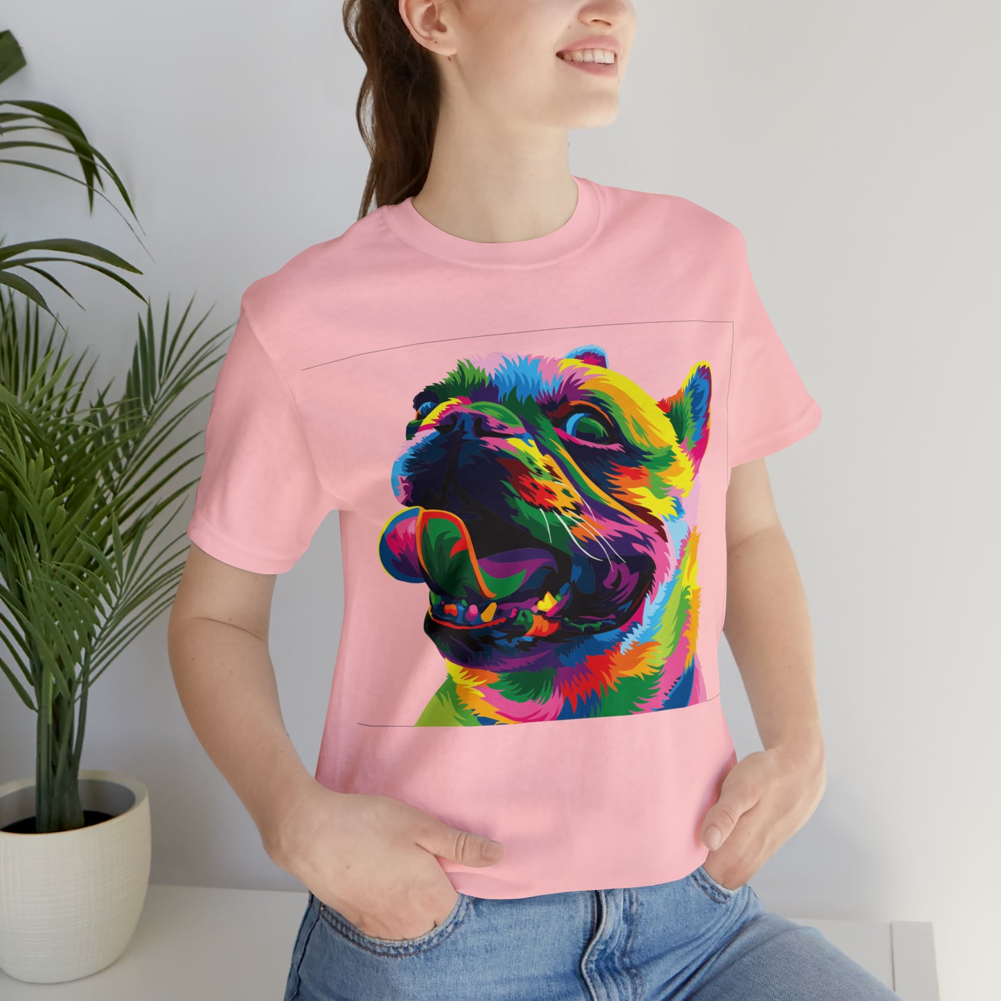 Colorful Dog T-Shirt