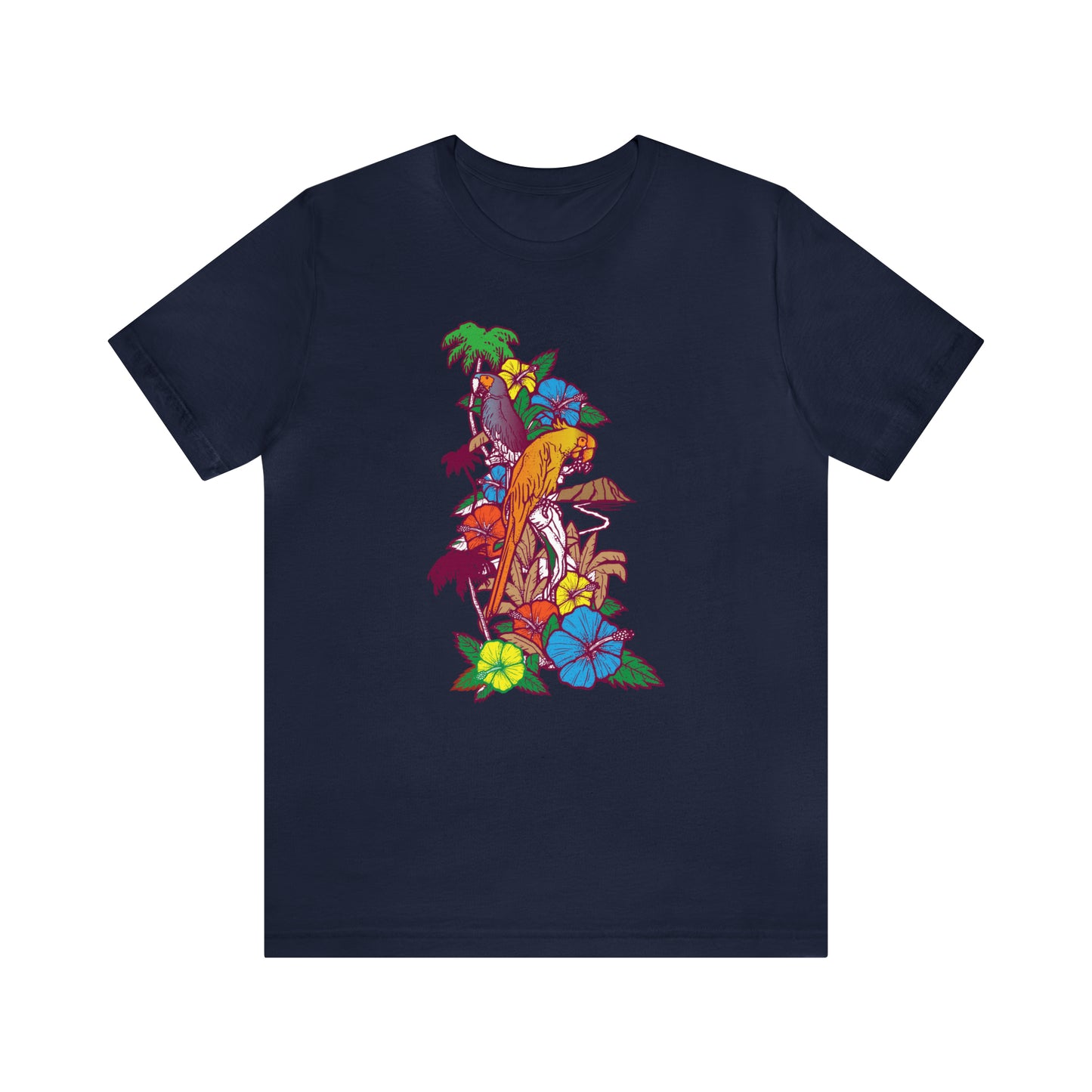 Parrot Jungle Floral T-Shirt