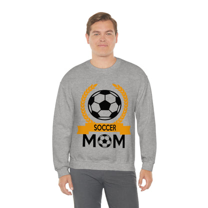 Soccer mom crest Crewneck Sweatshirt