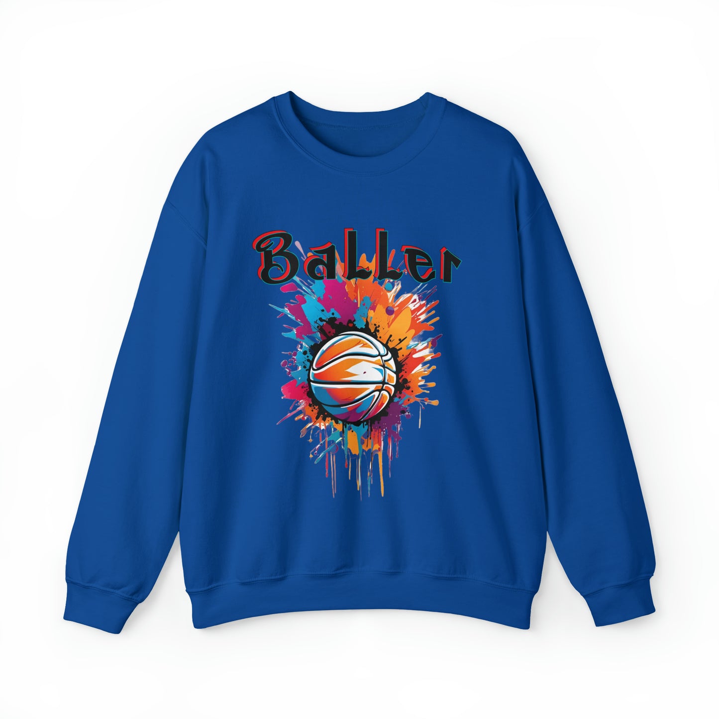 Basketball Baller Crewneck Sweatshirt