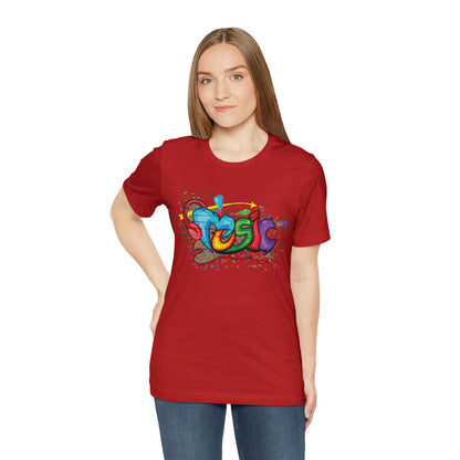 Music colorful graffiti T-Shirt