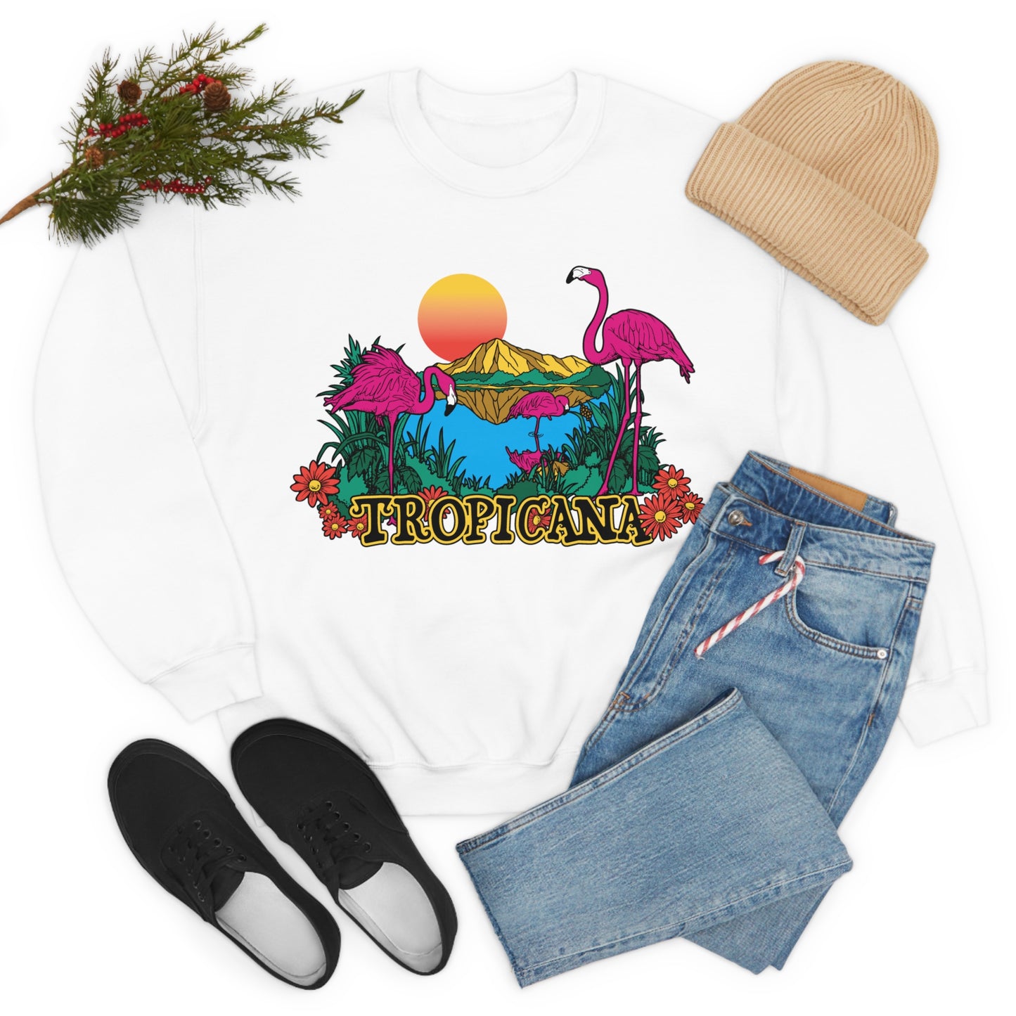 Tropicana Vibe Crewneck Sweatshirt