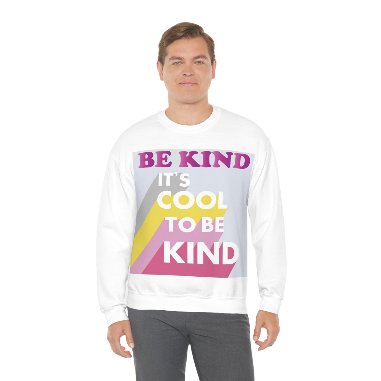 It's Cool to Be Kind Crewneck Sweatshirt