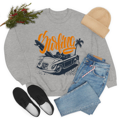 Surfing Cruiser Crewneck Sweatshirt