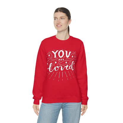 You-are loved Crewneck Sweatshirt